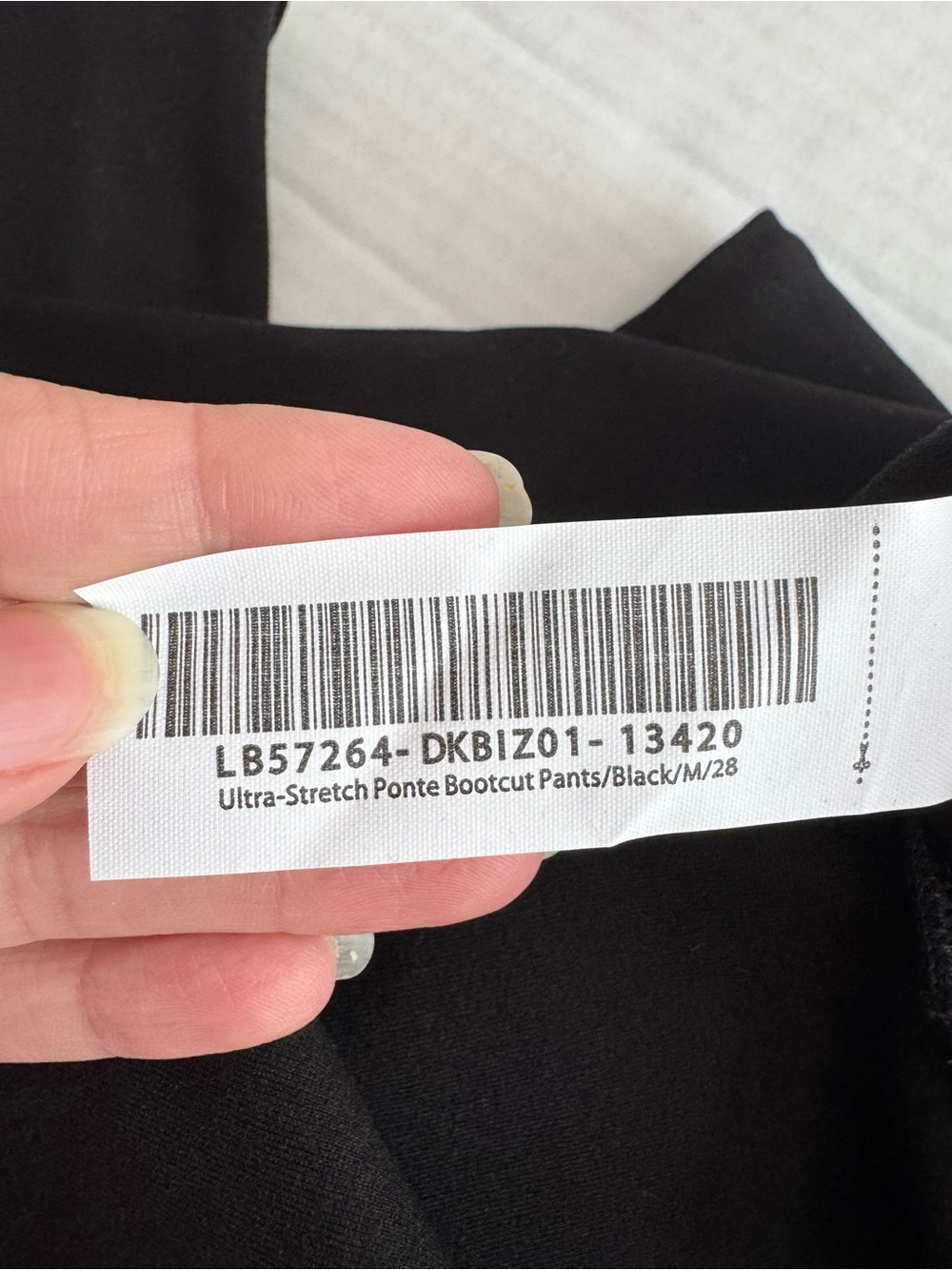 Quince Ultra Stretch Ponte Bootcut Pants Petite New - Picture 6 of 15